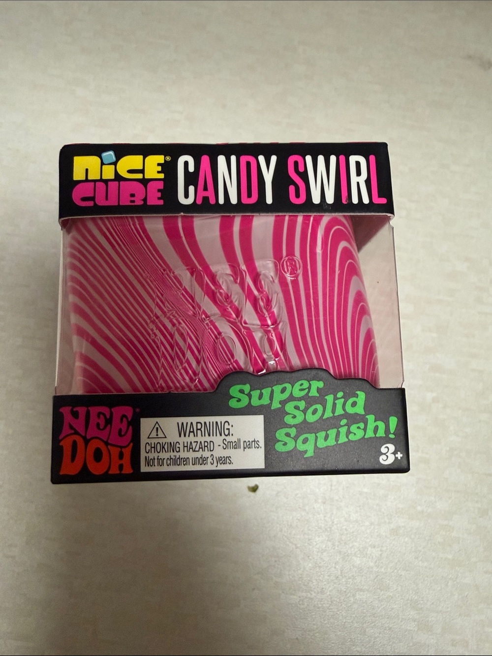 Authentic Needoh Candy Swirl New